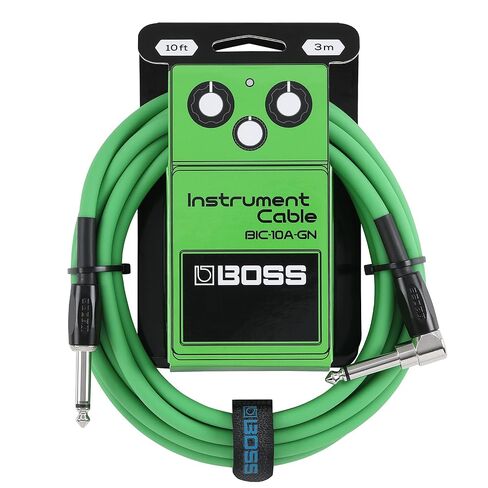 BOSS Colorful Quality Lightweight Instrument Cable (BIC-10A-BK) in Saudi Arabia