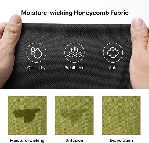 Men's Athletic Shirt 5 Pack, Quick Dry Moisture-Wicking Workout Gym T-Shirts for Fitness Running Activewear in Saudi Arabia