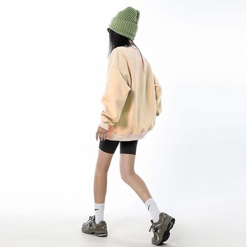 Women's Oversized Sweatshirt-Long Sleeve Fashion Tops,Clothing,for Hoodies Blouses,Sudaderas para mujer en oferta in Saudi Arabia