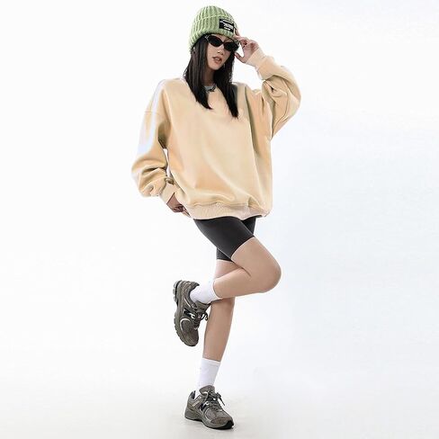 Women's Oversized Sweatshirt-Long Sleeve Fashion Tops,Clothing,for Hoodies Blouses,Sudaderas para mujer en oferta in Saudi Arabia