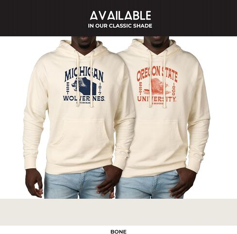 سترة بغطاء رأس قياسية للرياضة الجامعية - سترة بغطاء للرأس من الصوف للجنسين مرخصة رسميًا من الرابطة الوطنية لرياضة الجامعات (NCAA) للرجال والنساء in Saudi Arabia