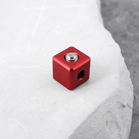 2pcs Square Bike Cable End Caps Aluminum Alloy with Screws and Hexagonal Spanner in Saudi Arabia