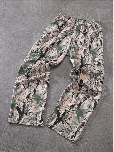 Men's Striped Camo Sweatpants Straight Leg Drawstring Waist Cargo Pants Vintage Casual Trousers in Saudi Arabia