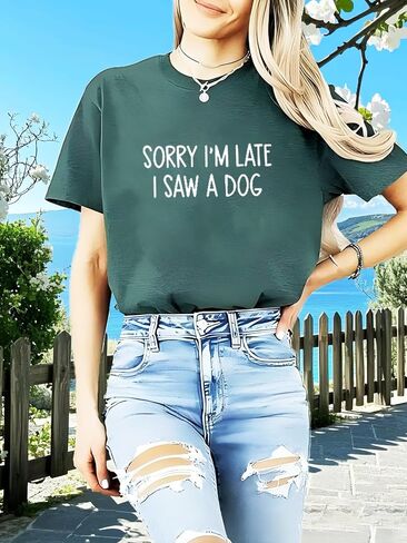 Funny Graphic Shirts for Women Summer Casual Short Sleeve Suitable in Saudi Arabia