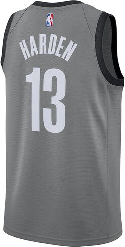 Outerstuff James Harden Brooklyn Nets Gray #13 للشباب 8-20 الإصدار البديل Swingman Player Jersey in Saudi Arabia