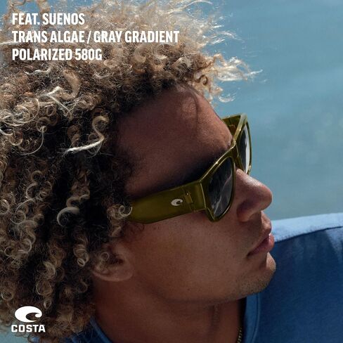 Costa Del Mar Unisex Sueños Rectangular Sunglasses in Saudi Arabia