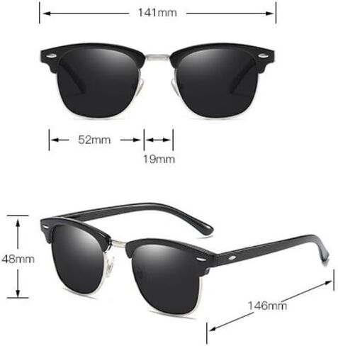 Polarized Sunglasses for Unisex Protection Anti-Glare Outdoor Sports Eyewear for Driving, Cycling, and Hiking in Saudi Arabia