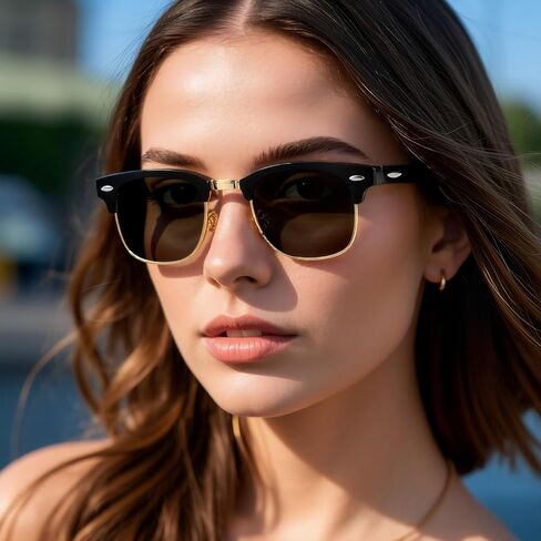 Polarized Sunglasses for Unisex Protection Anti-Glare Outdoor Sports Eyewear for Driving, Cycling, and Hiking in Saudi Arabia