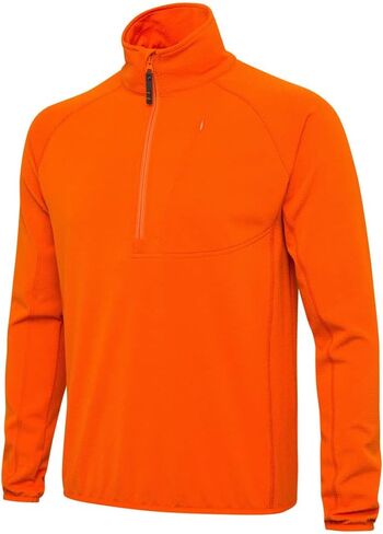 Beretta Men's Ceramic Face Fleece Warm Lightweight Breathable Quick-Drying Casual Outdoor 1/2 Zip Pullover in Saudi Arabia