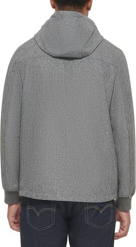 Levi's mens Water-resistant Soft Shell Trail Hoodie Jacket in Saudi Arabia
