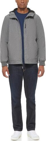 Levi's mens Water-resistant Soft Shell Trail Hoodie Jacket in Saudi Arabia