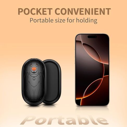 تدفئة اليد القابلة لإعادة الشحن، 2 حزمة، تدفئة اليد الجيبية مع التحكم بالذكاء الاصطناعي، إعداد 3 درجات حرارة، حرارة آمنة 2x10 ساعات، تدفئة اليد الكهربائية تناسب قفازات للتزلج، صيد الأسماك، الصيد، هدايا عيد الميلاد للنساء in Kuwait