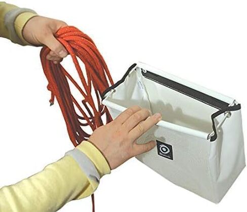 Sailboat Powerboat Cockpit Deck Sheet Rope Storage Bag Closed (Closed Medium L11.8 x H9.8 x W5.9) in Saudi Arabia