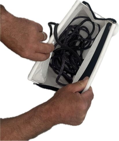 Sailboat Powerboat Cockpit Deck Sheet Rope Storage Bag Closed (Closed Medium L11.8 x H9.8 x W5.9) in Saudi Arabia