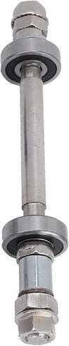 Ejoyous Cycling Wheel Hub Axle, Metal Cycling Wheel Hub Axle Front Rear Solid Shaft Lever, Cycling Repair Tool Accessories for Mountain Bikes, Road Bikes in Saudi Arabia