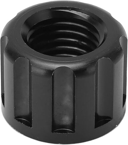 M12 X 1.5mm Bike Thru Axle Nut, Aluminum Alloy Cycle Hubs Tube Shaft Accessories Lightweight Bicycle Shaft Nut for Mountain Road Bike in Saudi Arabia