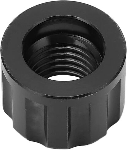M12 X 1.5mm Bike Thru Axle Nut, Aluminum Alloy Cycle Hubs Tube Shaft Accessories Lightweight Bicycle Shaft Nut for Mountain Road Bike in Saudi Arabia