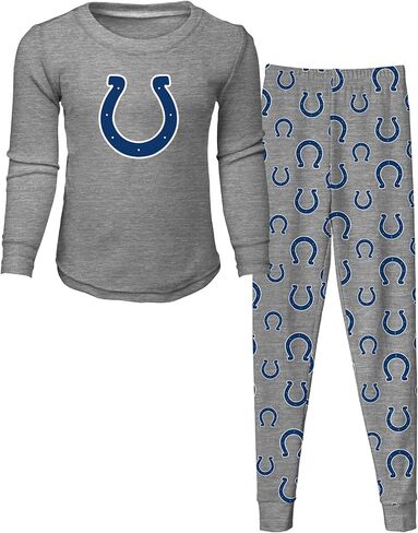Outerstuff NFL Teams Unisex Toddler Long Sleeve Pajama Top and Bottoms Sleep and Lounge Set (2T-4T) in Saudi Arabia