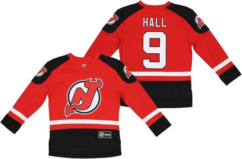 Outerstuff NHL New Jersy Devils Taylor Hall #9 Kids Boys 4-18 Player Jersey Top in Saudi Arabia