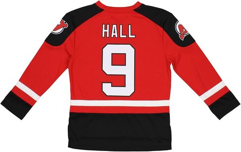 Outerstuff NHL New Jersy Devils Taylor Hall #9 Kids Boys 4-18 Player Jersey Top in Saudi Arabia
