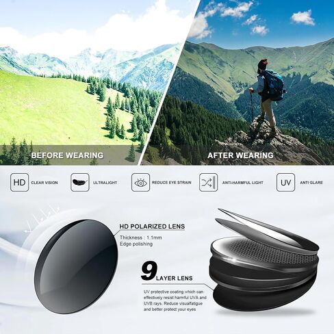 Polarized Sports Sunglasses,Youth Baseball Sunglasses for Men Women, Running,Fishing,Cycling Sun glasses in Saudi Arabia