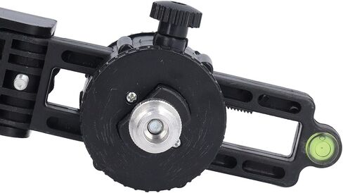 Fine Tuning Bracket Level Tool Adapter, 360 Degree Rotation Telescoping Pole Head, with Adjustable Opening Clip, for Telescopic Pole Holders in Saudi Arabia