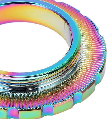 Centerlock Lockring Aluminum Alloy Disc Brake Adapter Wheelset Hub Shaft Disc Rotor Lock Ring(Multicolor) in Saudi Arabia
