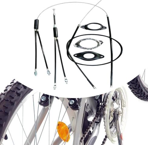 BMX Brake Cable Set for Gyro System Front and Rear with Rotor in Kuwait