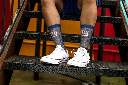 For Bare Feet Marble MVP Crew Sock NFL Large in Saudi Arabia