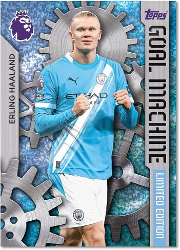 بطاقات الإصدار الأول من Topps Premier League لعام 2025 - علبة ميجا عشوائية (40 بطاقة + 3 بطاقات حصرية) in Saudi Arabia