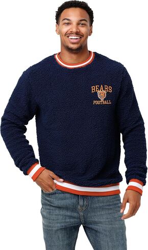 FOCO Chicago Bears NFL Mens Sherpa Crewneck Sweater - XL in Saudi Arabia