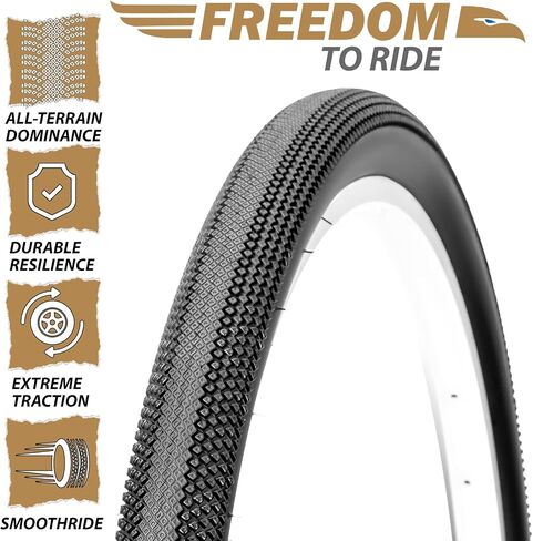 مجموعة إطارات الدراجة الحصى MOHEGIA 700c: عبوتان 700x38C/700x40C/700Cx42C إطارات دراجات قابلة للطي لجميع التضاريس وأنابيب داخلية زوجية مع رافعات إطارات للمغامرات على الطرق الوعرة in Kuwait