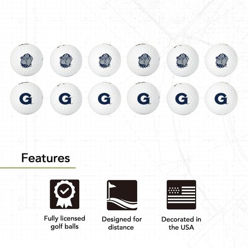 Desert Cactus Georgetown University Golf Balls 12 Pack Full Color Dozen Golf Ball in Saudi Arabia