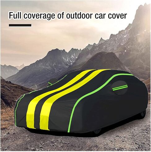 Car Cover Waterproof for Mercedes SLR Stirling Moss 2009-2009, Waterproof Outdoor Car Covers Breathable Large Cover with Straps Zip Dustproof Windproof UV Protection (Color : A2) in Saudi Arabia