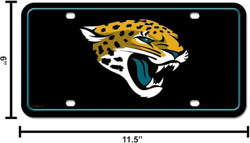 شعار فريق بافالو بيلز لكرة القدم NFL الأصلي الفريد من نوعه، علامة معدنية تلقائية مقاس 6 بوصة × 12 بوصة - رائعة للشاحنة/السيارة/سيارات الدفع الرباعي in Kuwait