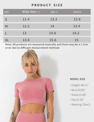 Women’s Yoga Crop Top Short Sleeve Athletic Shirt Comfortable Workout Activewear for Gym Fitness and Sports in Saudi Arabia