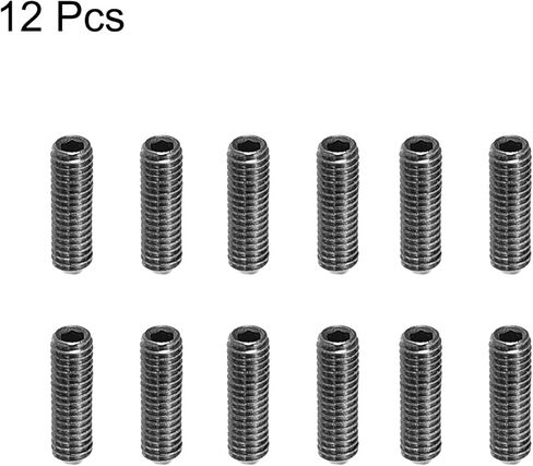 Guitar Bridge Saddle Height Adjustment Screws Metric M3x10 Black for Electric Guitars Bridge 12pcs in Saudi Arabia