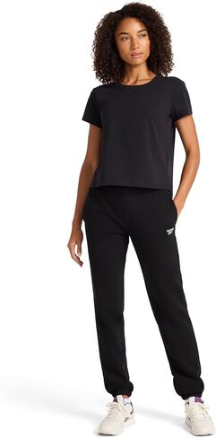Reebok Women's Cinch-Bottom Sweatpant, Standard Fit, Midweight Cotton-Poly Fabric in Saudi Arabia