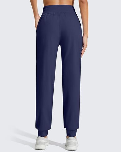 سراويل الركض النسائية G4Free Breezeline مع جيوب، سراويل رياضية خفيفة الوزن برباط للتمرين in Kuwait