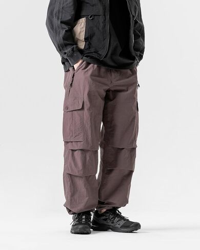Unisex Parachute Cargo Pants Y2k–Quick Dry Joggers Lightweight Waterproof Baggy Hiking Fishing Work Pants for Outdoor in Saudi Arabia