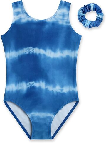 Destira Womens Blue Ocean Gymnastics Leotard Collection - Snug Performance Fit (Size Up for Comfort) - JUNIOR/ADULT Sizes in Saudi Arabia