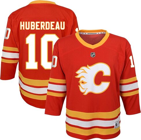Jonathan Huberdeau Calgary Flames #11 Red Youth 4-20 Team Color Home Replica Player Jersey in Saudi Arabia