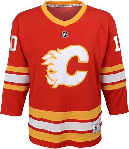 Jonathan Huberdeau Calgary Flames #11 Red Youth 4-20 Team Color Home Replica Player Jersey in Saudi Arabia