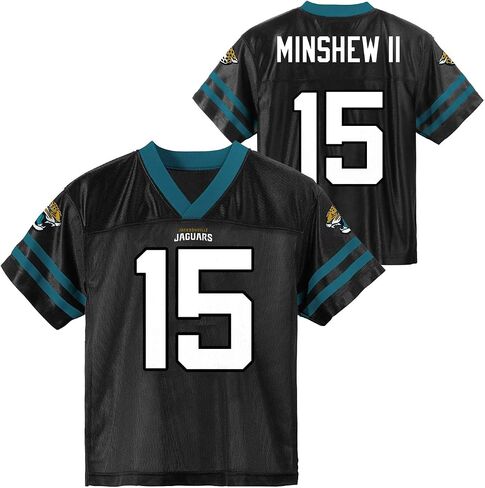 Outerstuff Gardner Minshew Jacksonville Jaguars #15 Kids Youth 4-20 Black Home Player Jersey in Saudi Arabia