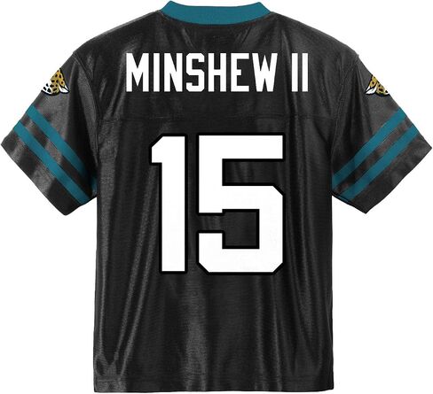 Outerstuff Gardner Minshew Jacksonville Jaguars #15 Kids Youth 4-20 Black Home Player Jersey in Saudi Arabia