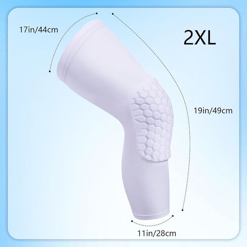 1pcs Youth Padded Arm Knee Sleeve Compression Leg Protective Sleeves for Sports in Saudi Arabia