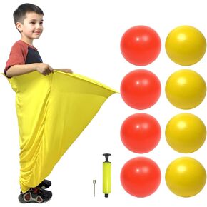 Giant Granny Pants Toss Game Set for Adults Giant Pants Outdoor Game Sets with 8 Bouncy Balls and 1 Pump Oversized Fun Outdoor Family Recreational Yard Tossing Games in Saudi Arabia