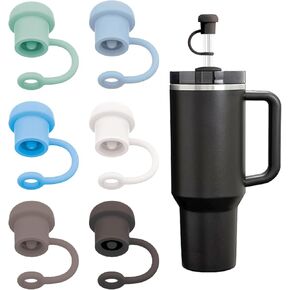 6 قطع من أغطية القش مقاس 0.31-0.4 بوصة/8-10 مم، لغطاء أغطية القش من ستانلي للأكواب لكوب ستانلي 20|30|40 أونصة، أغطية سيليكون مقاومة للغبار (الكوب غير متضمن)، النوع 3 in Kuwait