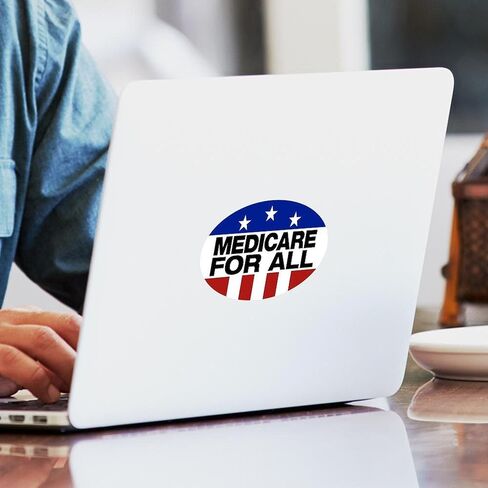 CafePress Medicare for All Oval Car Bumper Sticker in Saudi Arabia