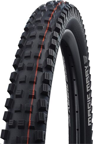 SCHWALBE - Magic Mary Downhill and Enduro Tubeless Folding Bike Tire | 29 x 2.35 | Evolution Line, Super Gravity, Addix Soft | Black in Saudi Arabia